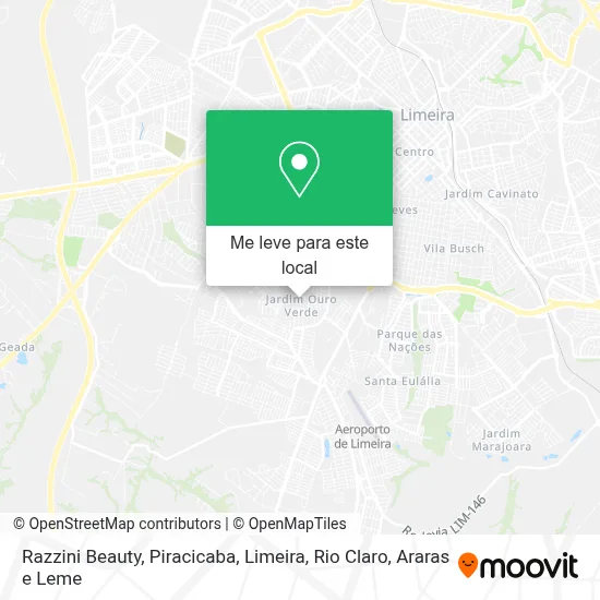 Razzini Beauty mapa
