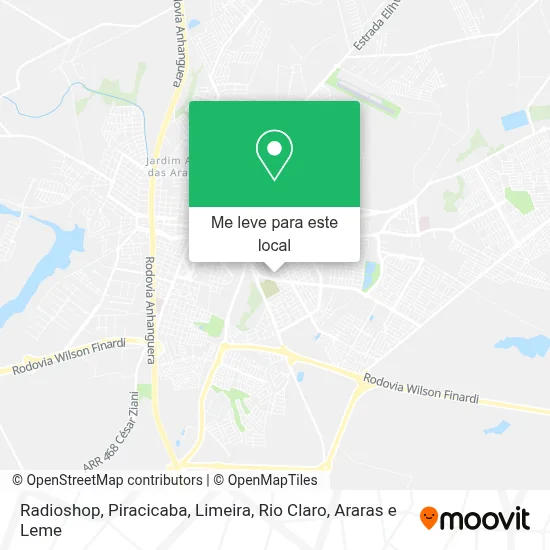 Radioshop mapa