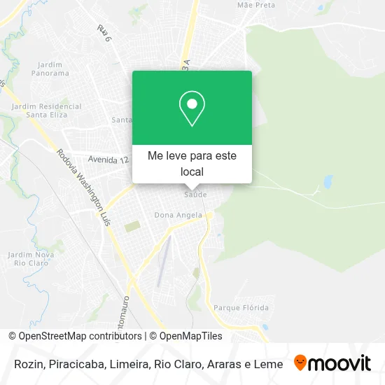 Rozin mapa