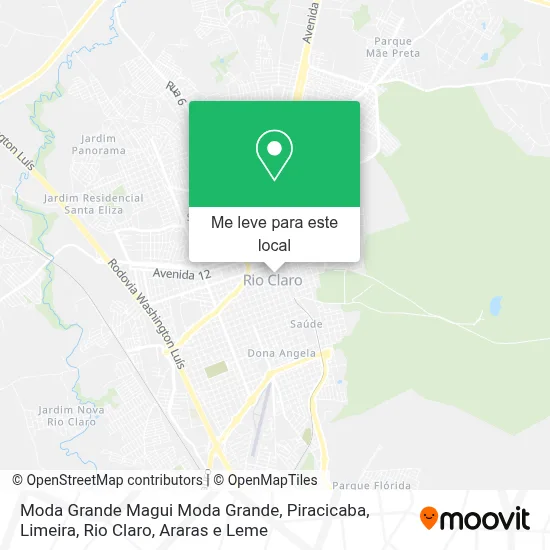 Moda Grande Magui Moda Grande mapa