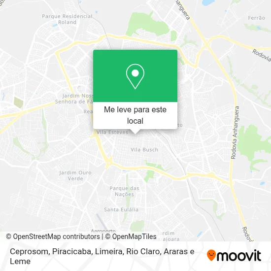 Ceprosom mapa