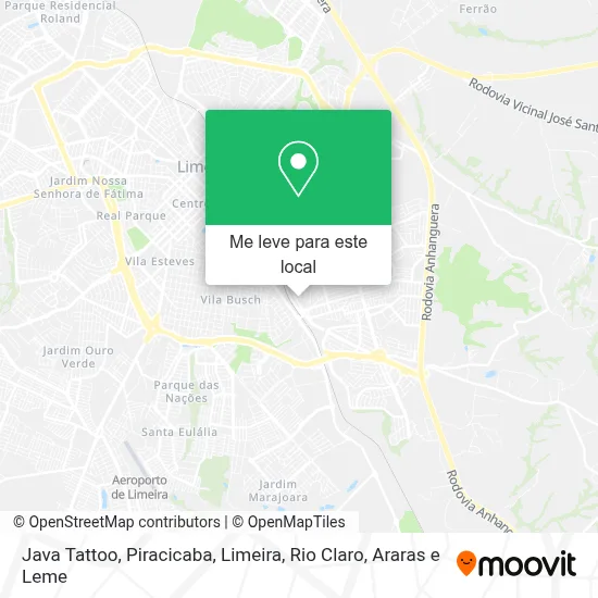 Java Tattoo mapa