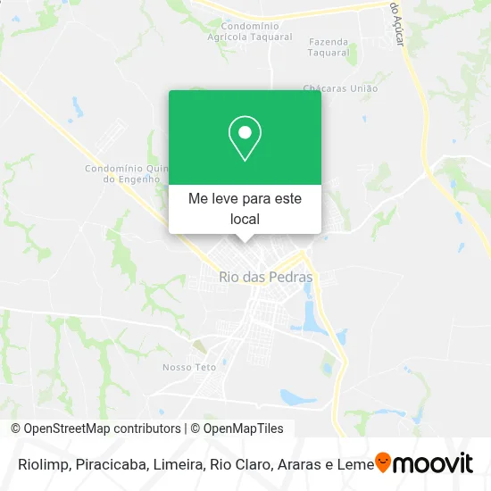Riolimp mapa