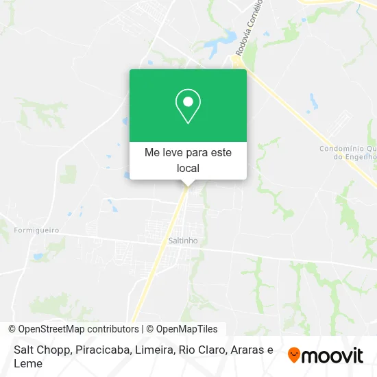 Salt Chopp mapa