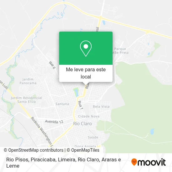 Rio Pisos mapa