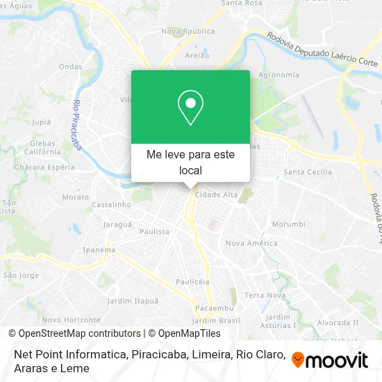 Net Point Informatica mapa