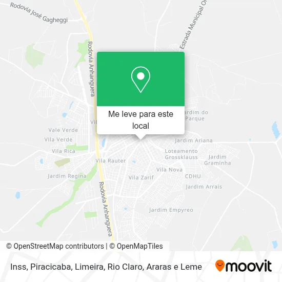 Inss mapa