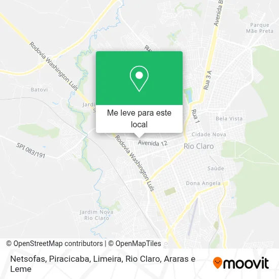 Netsofas mapa