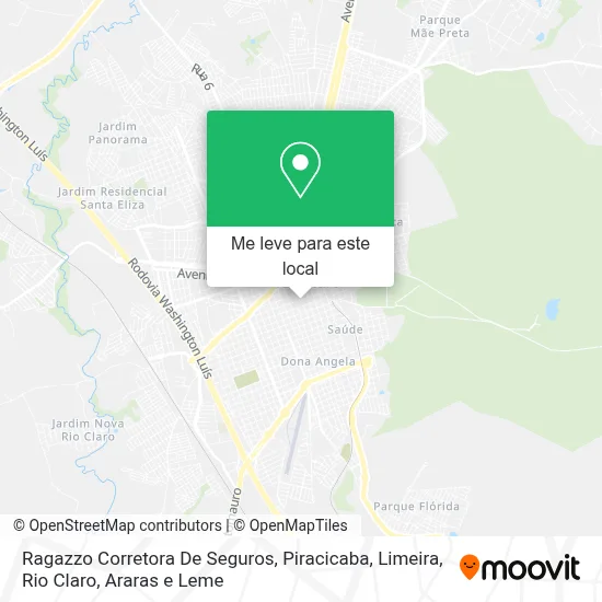 Ragazzo Corretora De Seguros mapa