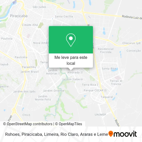 Rshoes mapa