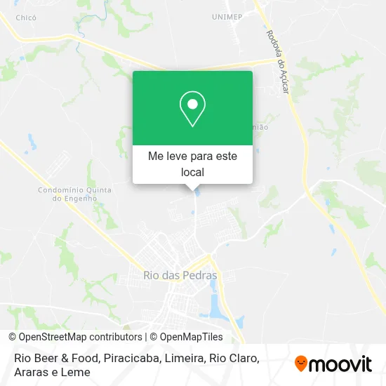 Rio Beer & Food mapa