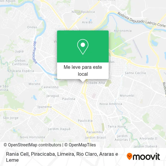 Rania Cell mapa