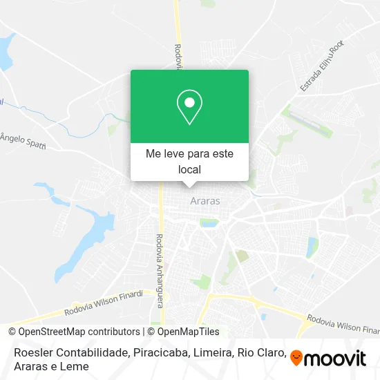 Roesler Contabilidade mapa