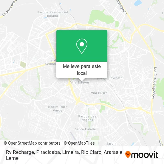 Rv Recharge mapa