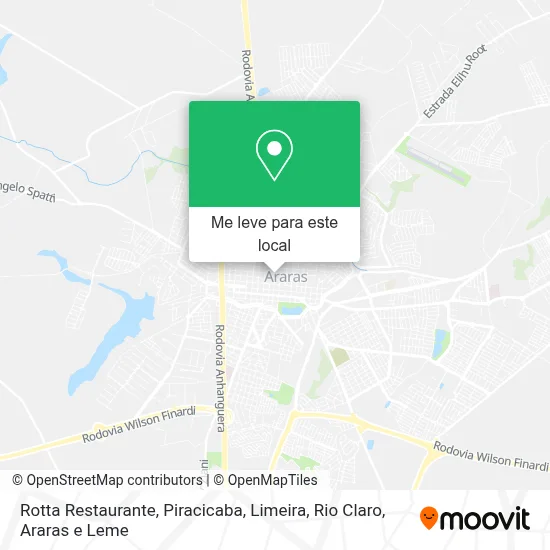 Rotta Restaurante mapa