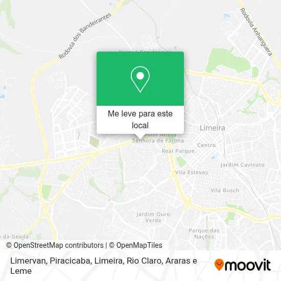 Limervan mapa