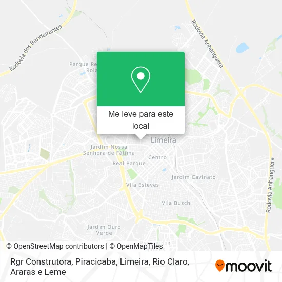 Rgr Construtora mapa