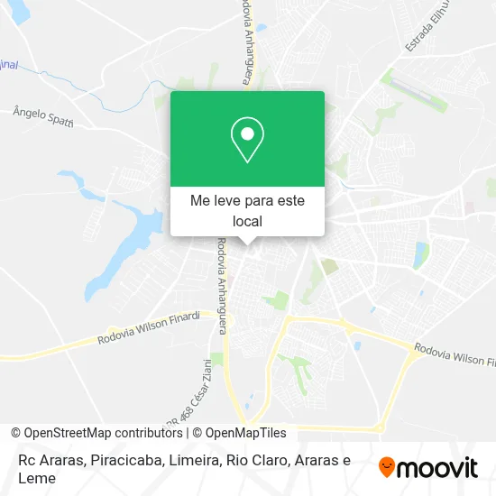 Rc Araras mapa