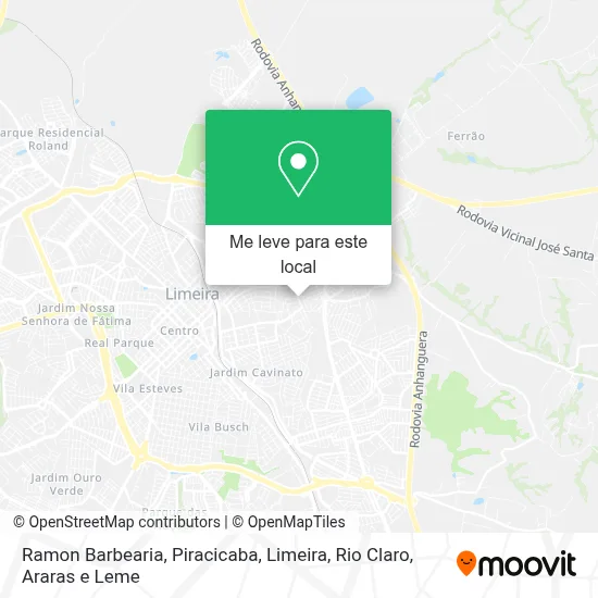 Ramon Barbearia mapa