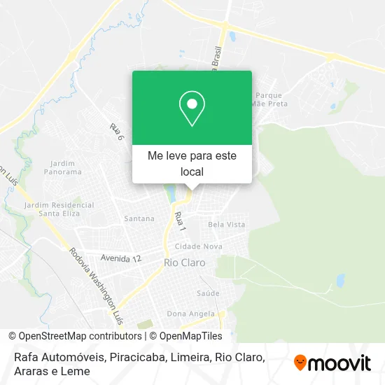 Rafa Automóveis mapa