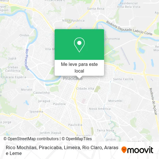 Rico Mochilas mapa