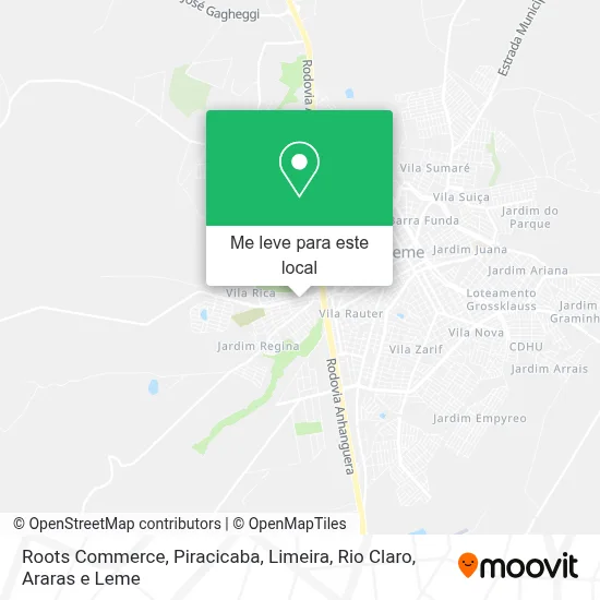 Roots Commerce mapa