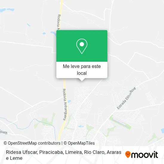 Ridesa Ufscar mapa