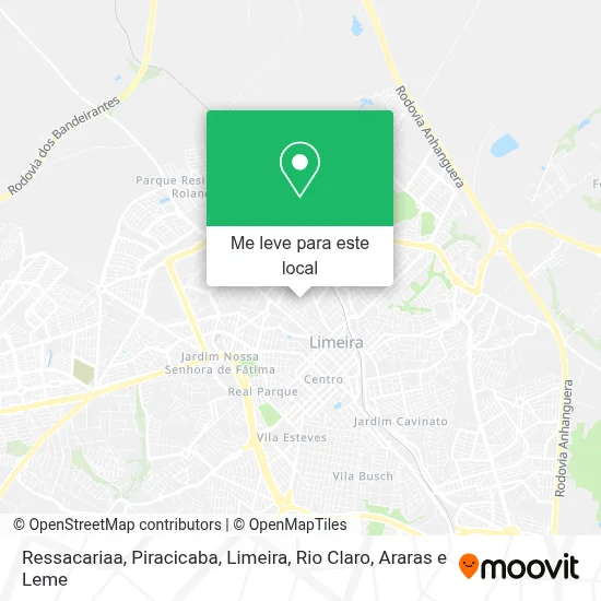 Ressacariaa mapa
