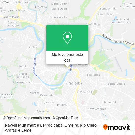 Ravelli Multimarcas mapa