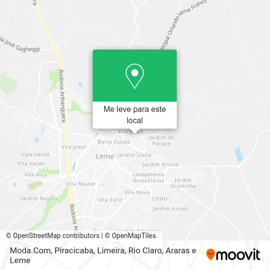 Moda.Com mapa
