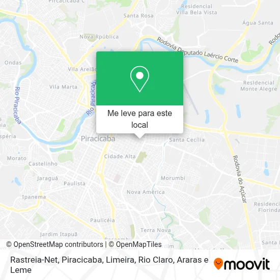 Rastreia-Net mapa