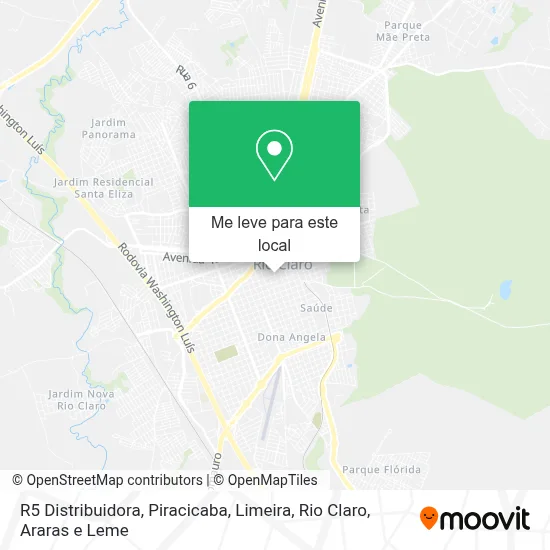 R5 Distribuidora mapa