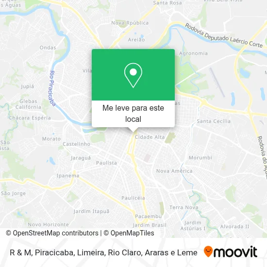 R & M mapa