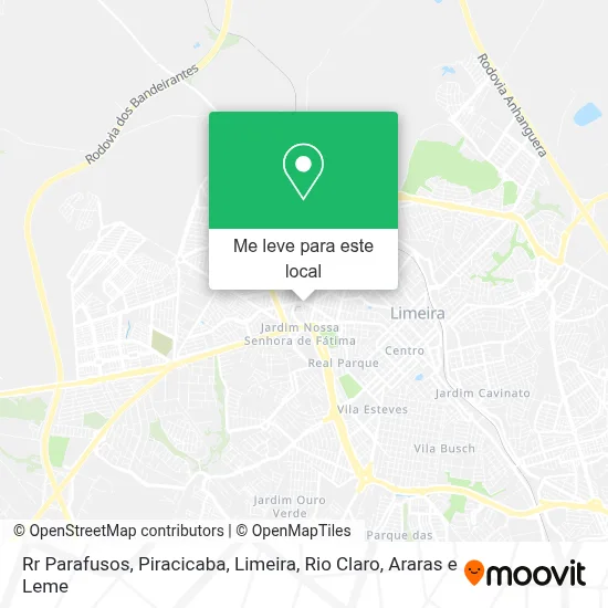 Rr Parafusos mapa