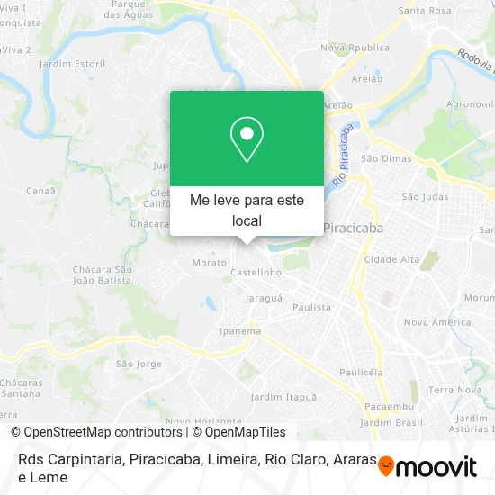 Rds Carpintaria mapa