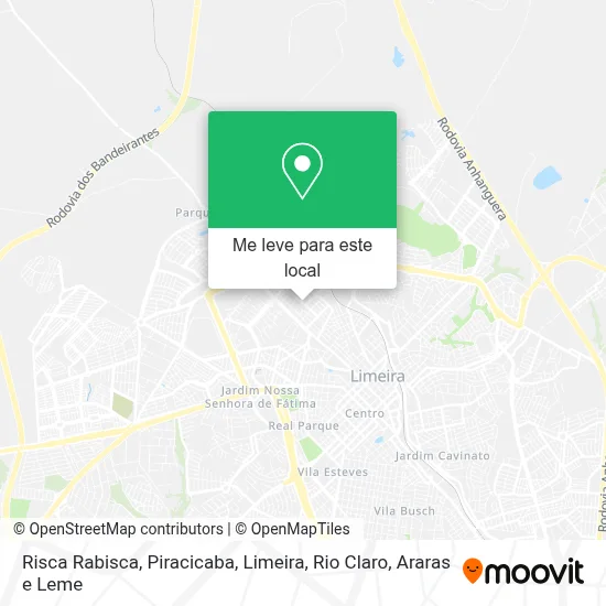 Risca Rabisca mapa