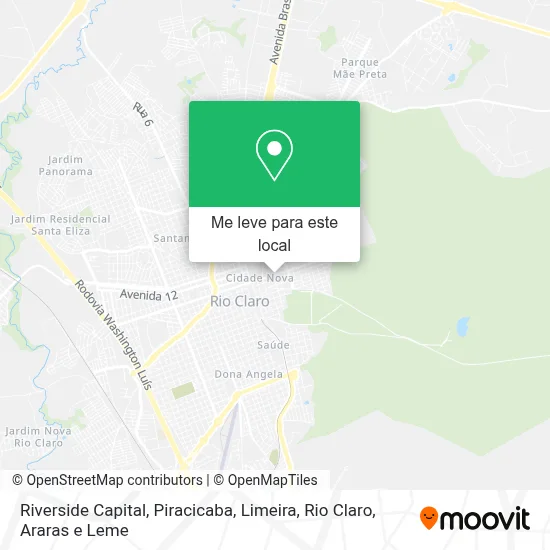 Riverside Capital mapa