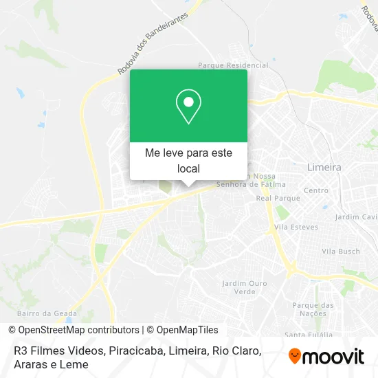 R3 Filmes Videos mapa
