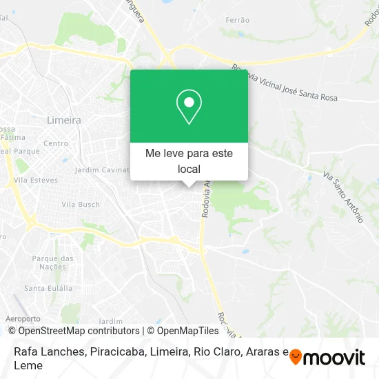 Rafa Lanches mapa