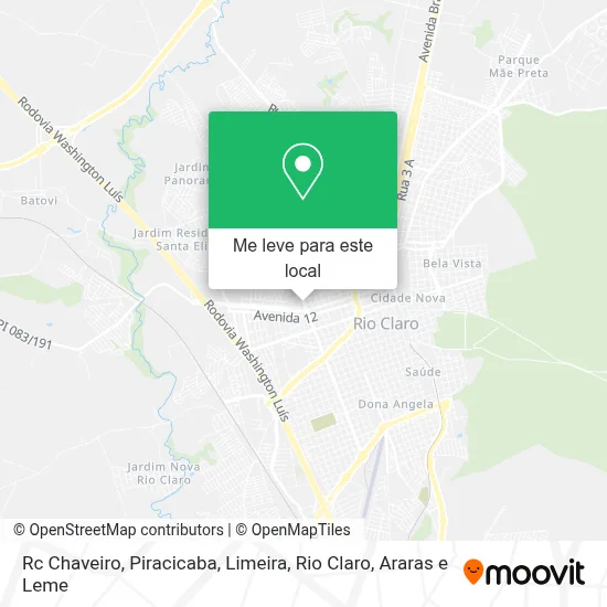 Rc Chaveiro mapa