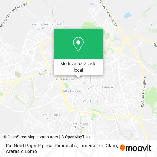 Ric Nerd Papo Pipoca mapa