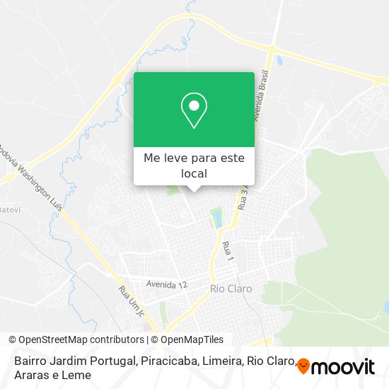 Bairro Jardim Portugal mapa