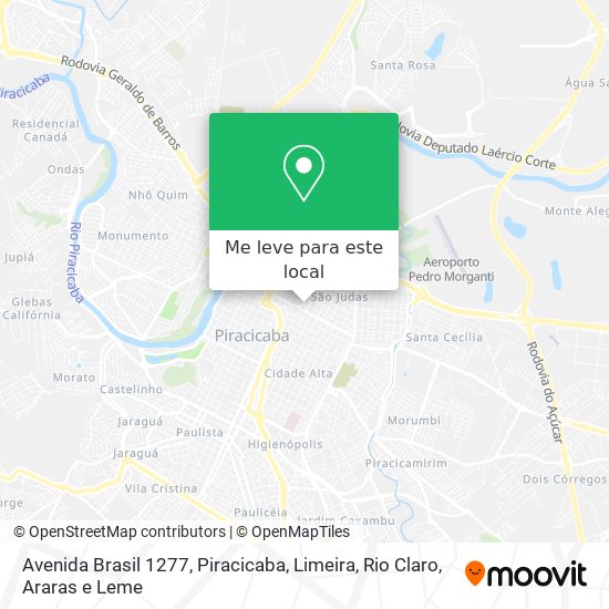 Avenida Brasil 1277 mapa