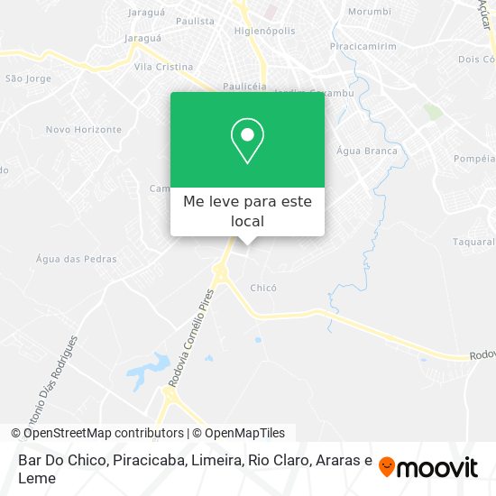 Bar Do Chico mapa