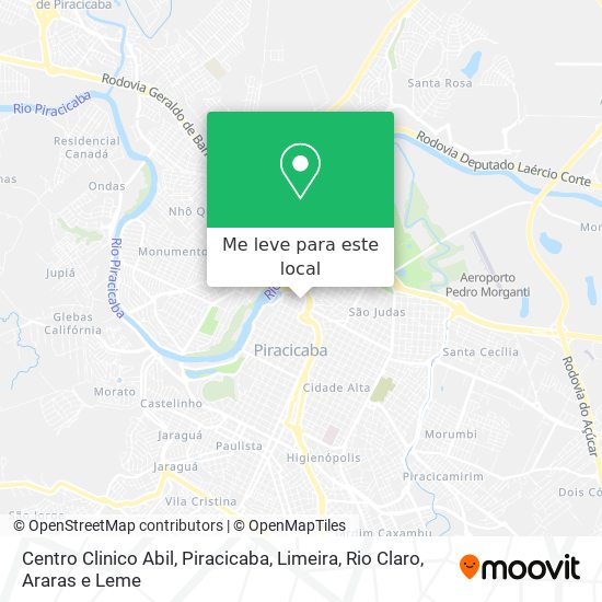 Centro Clinico Abil mapa