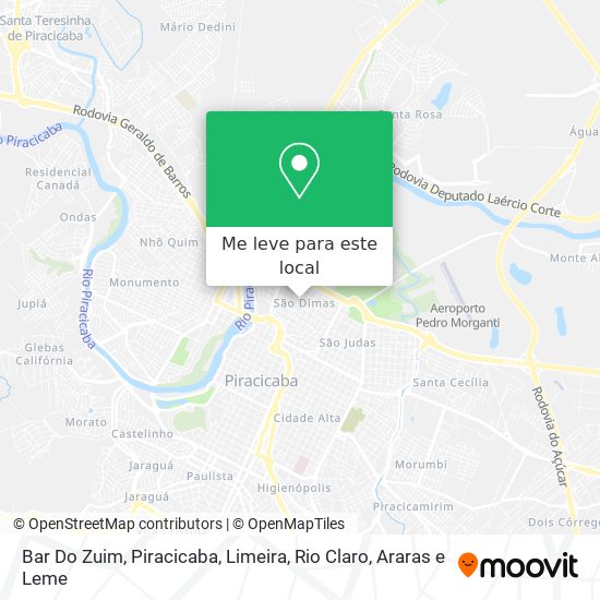 Bar Do Zuim mapa