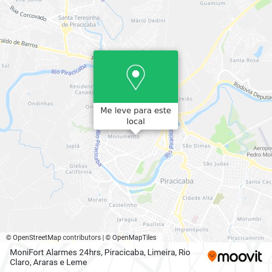 MoniFort Alarmes 24hrs mapa