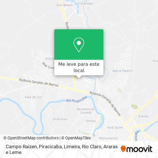 Campo Raizen mapa
