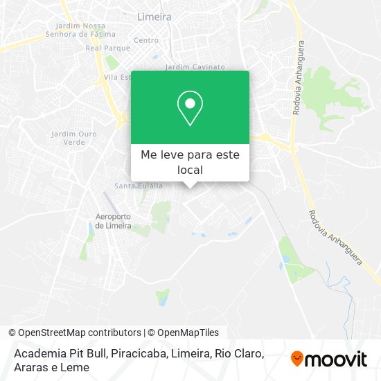 Academia Pit Bull mapa