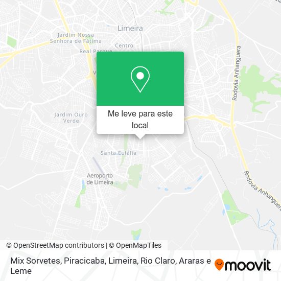 Mix Sorvetes mapa